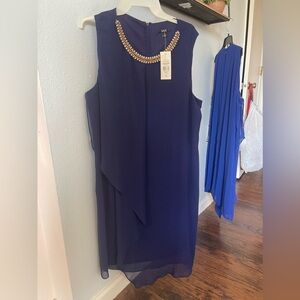 Women’s navy blue dress